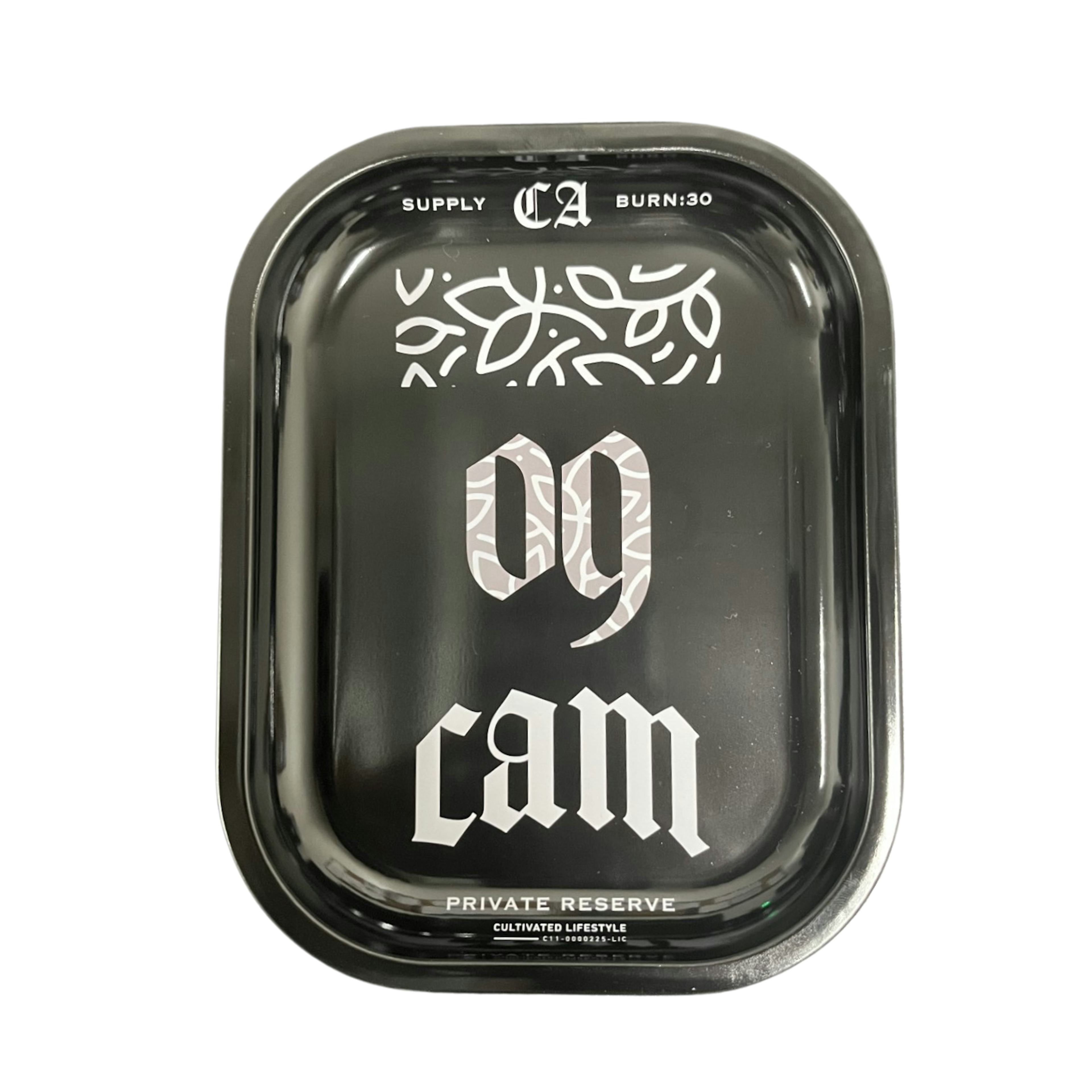 CAM '09 Black Rolling Tray