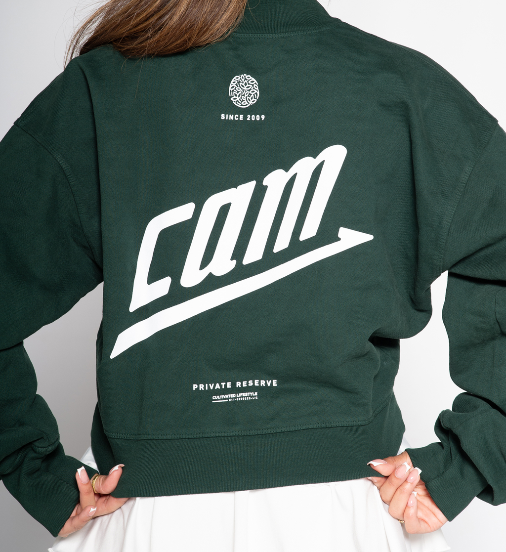 WOMEN'S LEVEL CROPPED CREWNECK