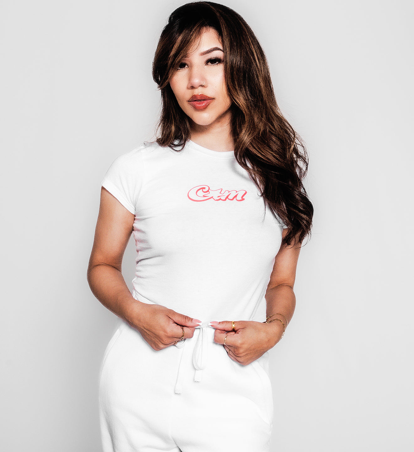 CAMSTAR BABY TEE - WHITE