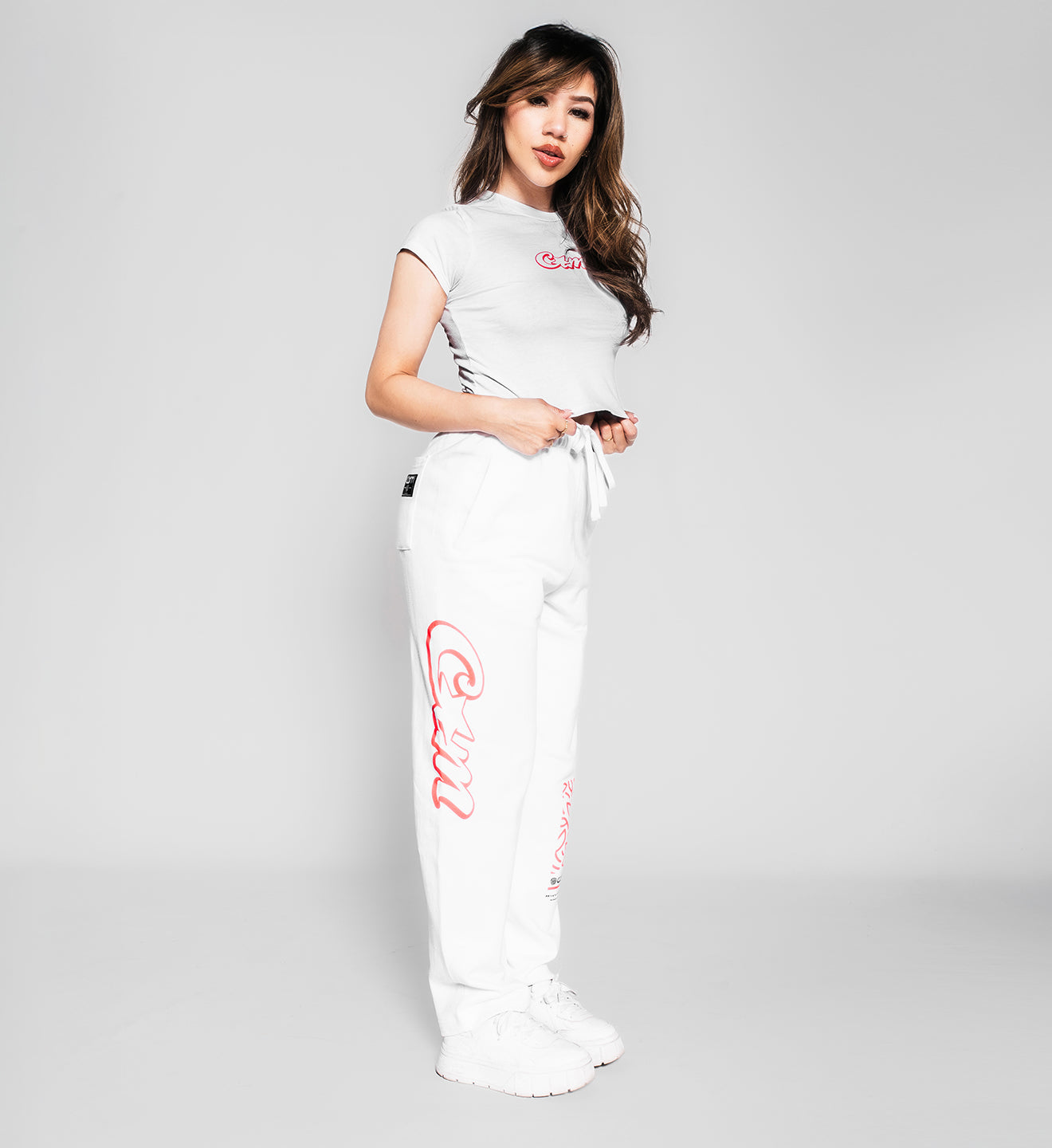 CAMSTAR SWEATPANT - WHITE